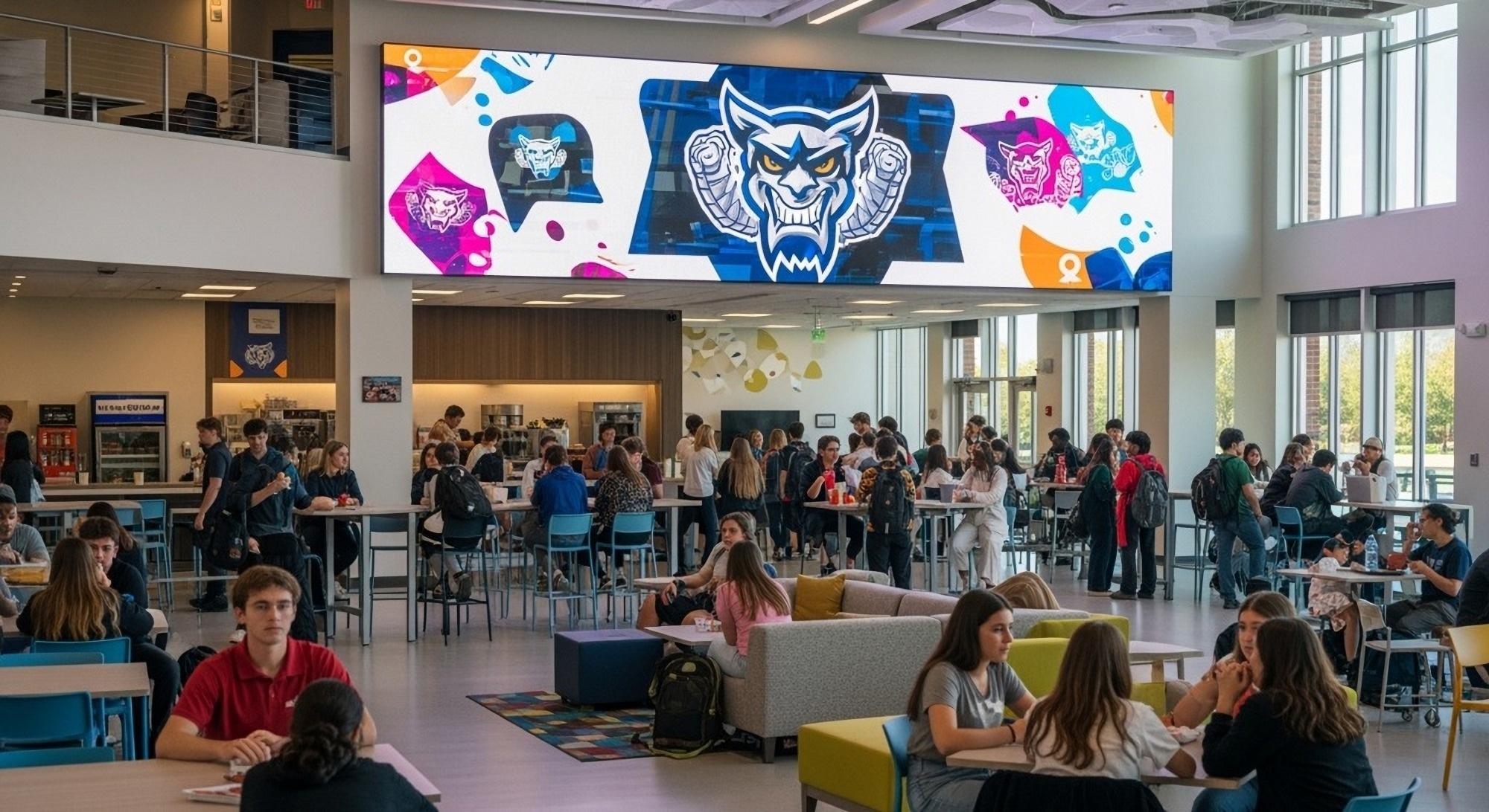 Researchers changed the music in a cafeteria. Food choices shifted too
