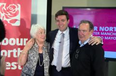 Burnham thanks well-wishers following his father’s death