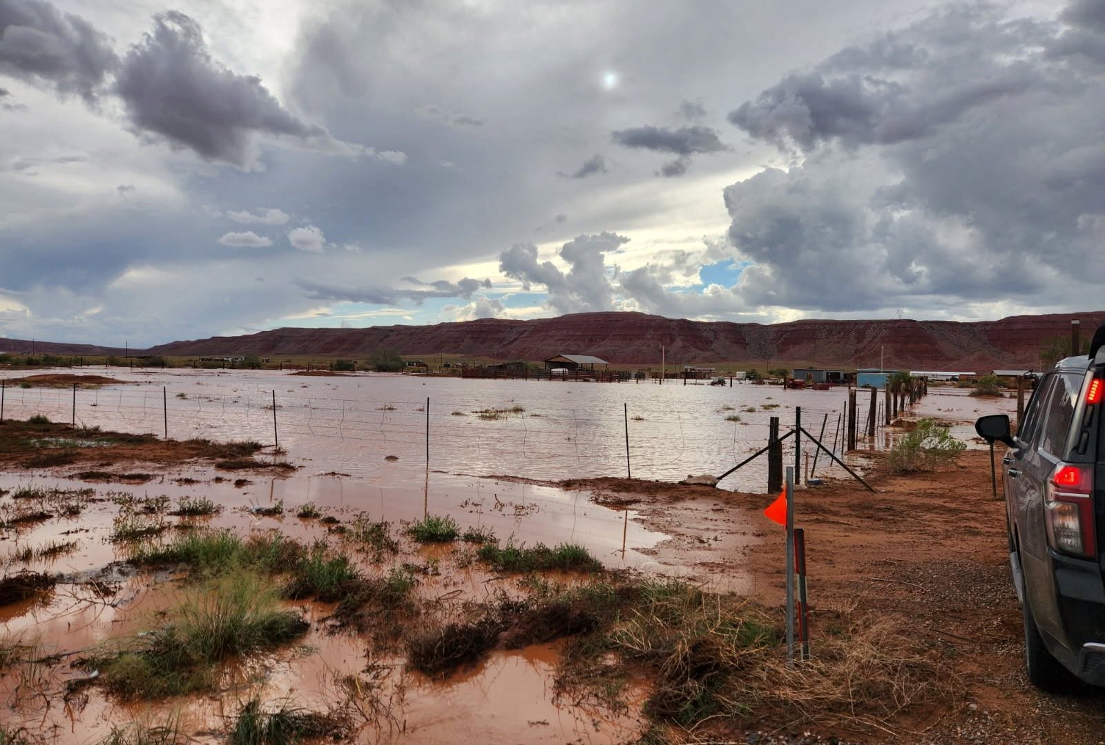 Three dead after flooding inundates Navajo Nation in New Mexico