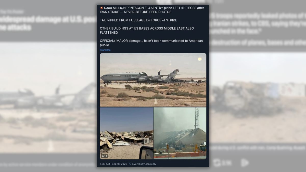 ‘Leaked’ photos allegedly show Iranian damage to US bases in Middle East. Here’s what we know