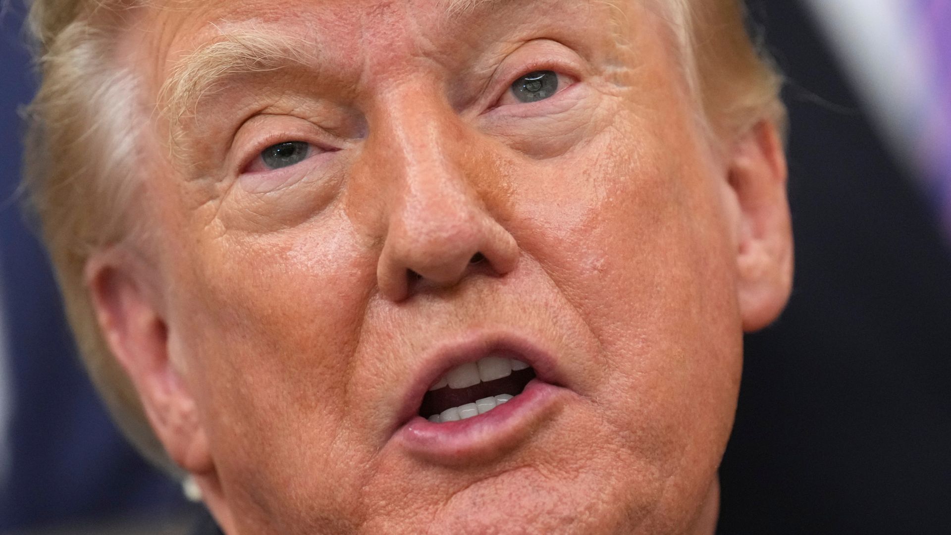 Trump says he is banning three major US media outlets for ‘reporting fake news’