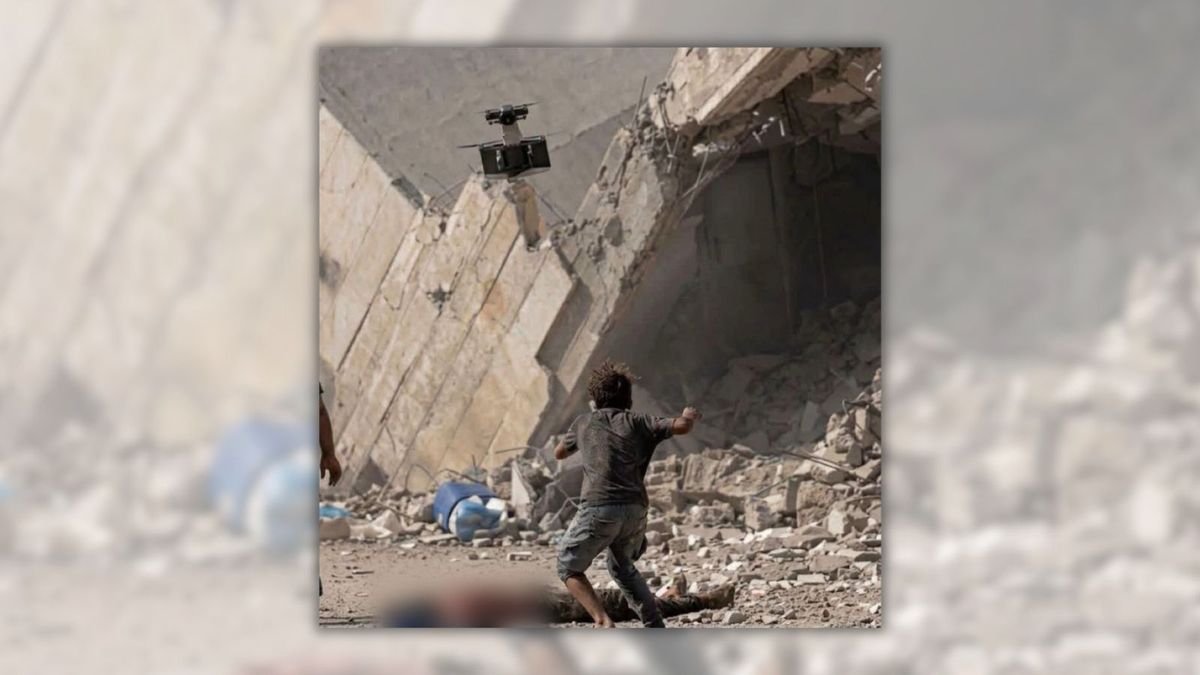 Images of Gazan child before deadly airstrike are from real video, but likely AI-enhanced