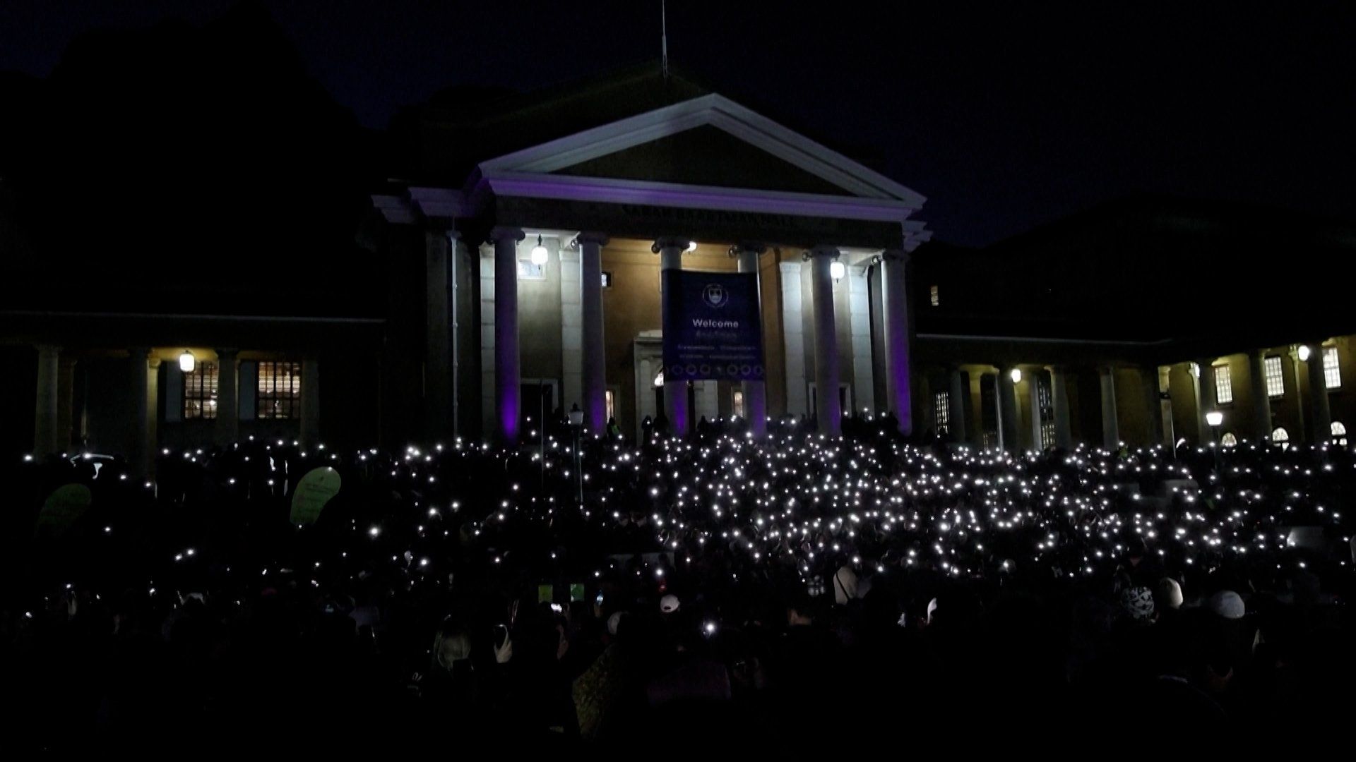 South Africans voice their anger as hundreds hold femicide vigil