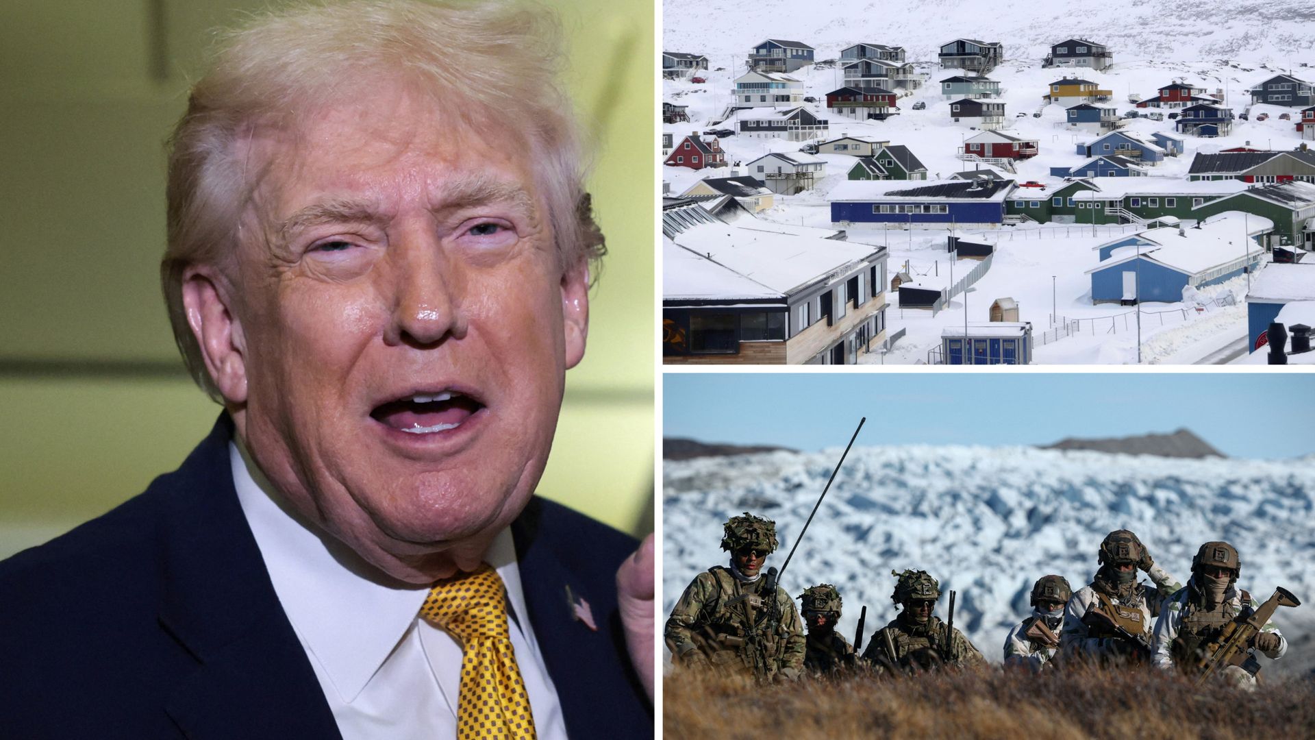 Trump says US has entered deal with Denmark giving US control over security on Greenland