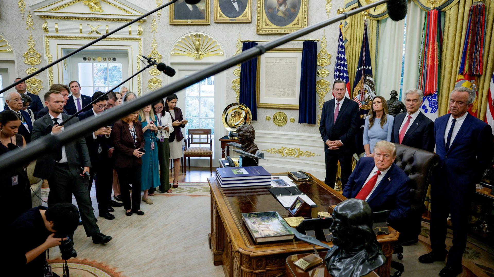CNN and MS NOW journalists ‘denied access to White House grounds’ after Trump ban