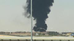 Houthis claim attack on Saudi capital after smoke seen rising near Riyadh airport