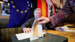 German elections under way which could decide fate of Chancellor Merz