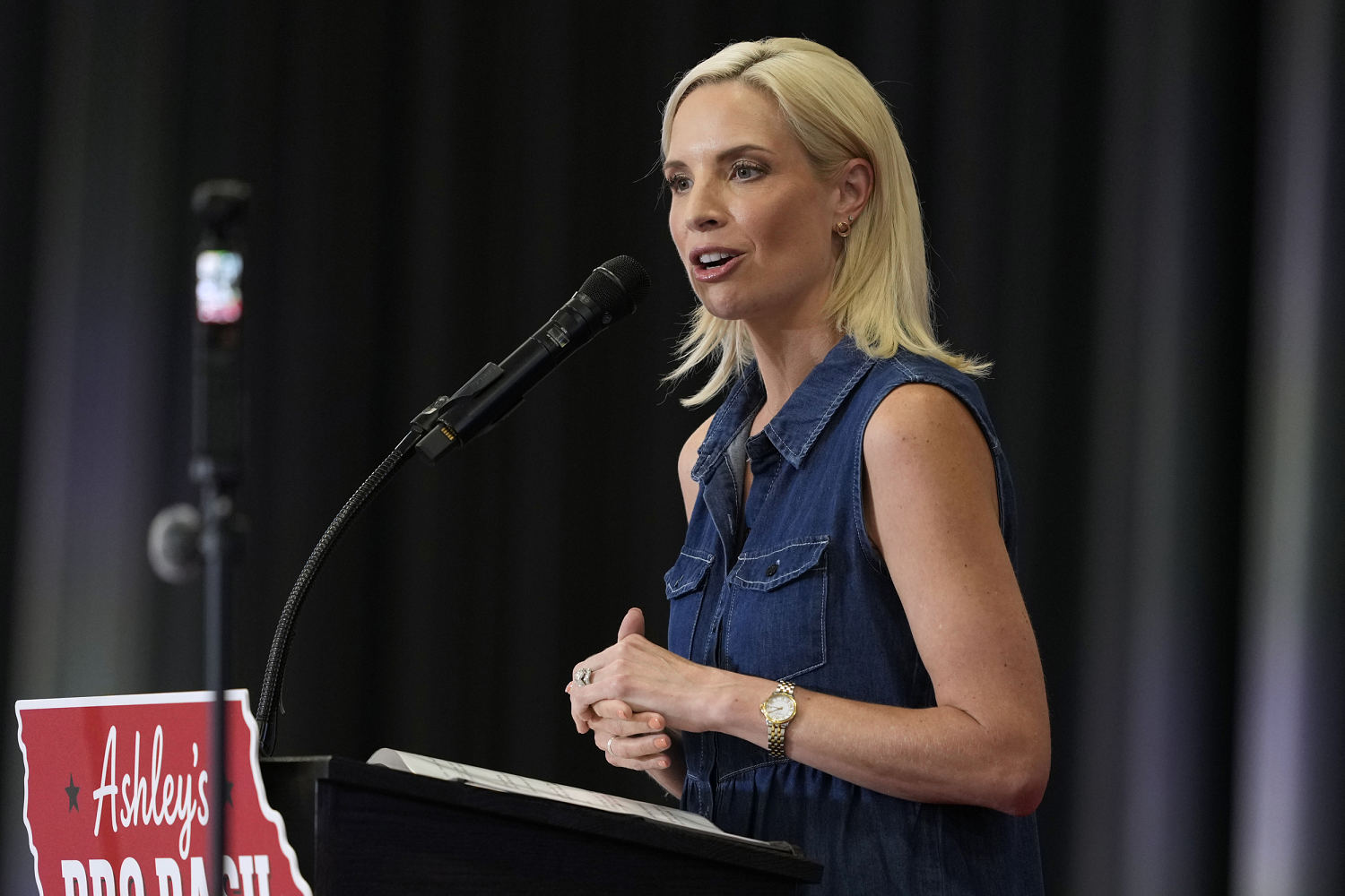 Iowa GOP Senate candidate Ashley Hinson calls for Iran war to end despite voting to let Trump continue it
