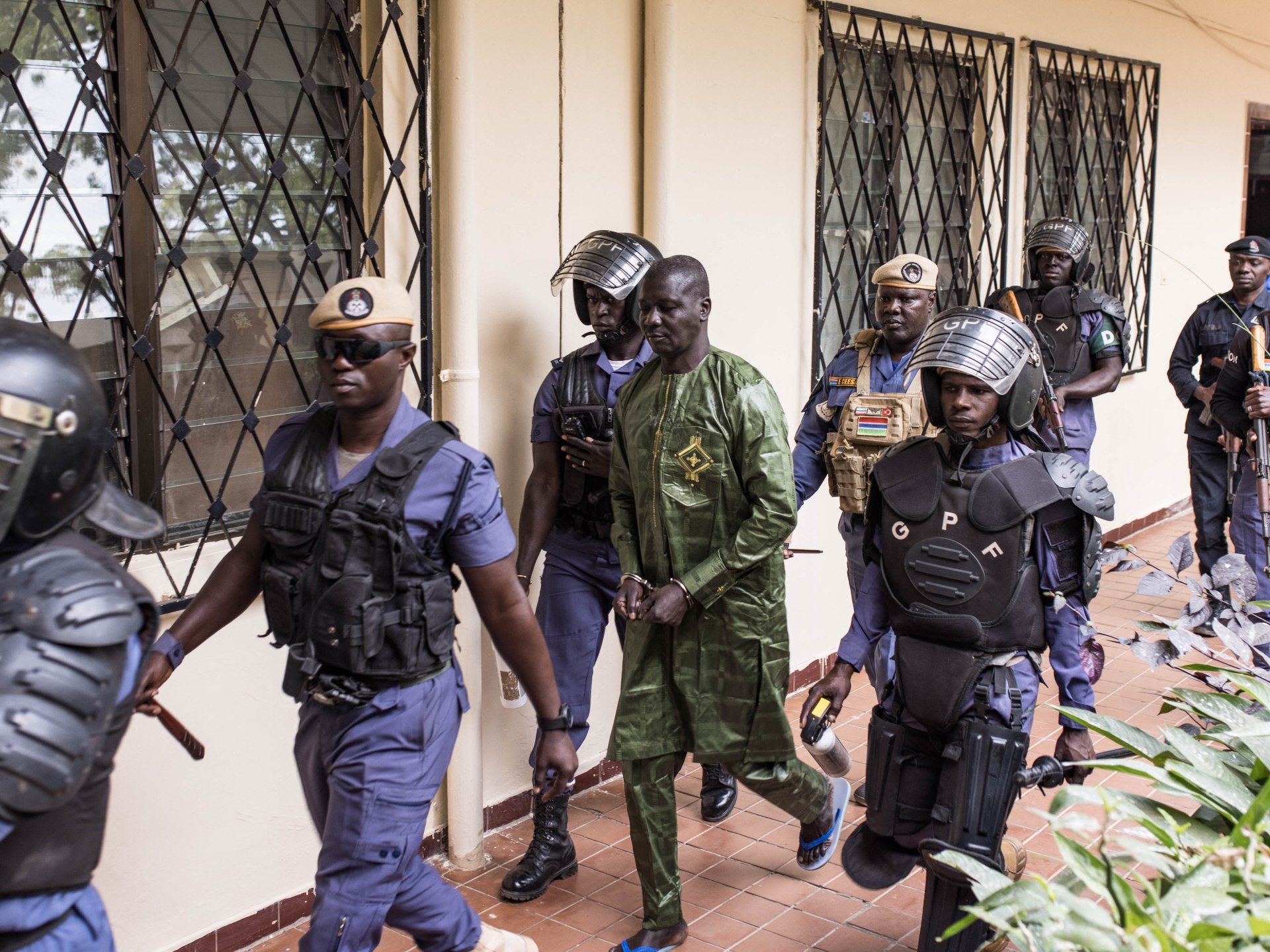 Former ‘death squad’ leader appears in military trial in The Gambia