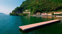 British man missing after diving into Lake Como to rescue teenager