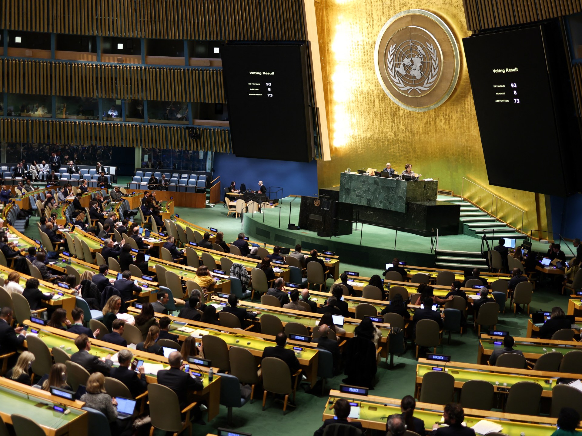 UN General Assembly live: Trump, Qatar emir to speak as Iran war dominates
