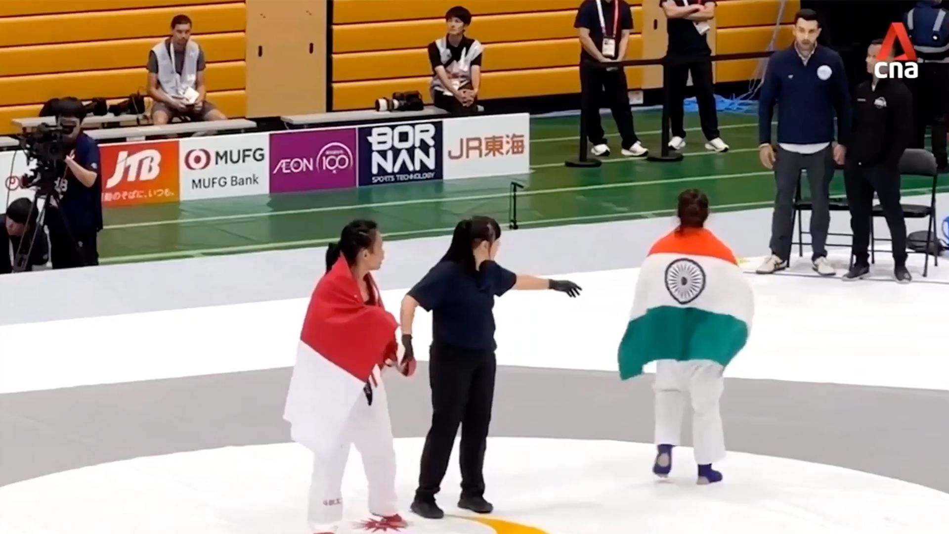 Indian MMA fighter refuses handshake after Asian Games ‘defeat’