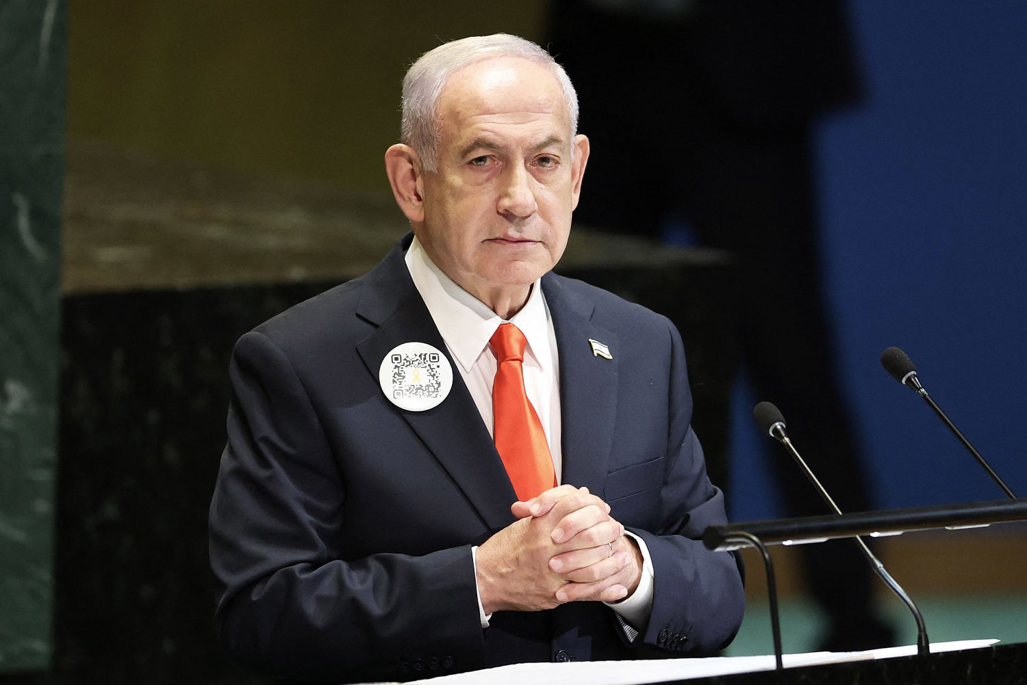 Netanyahu takes the U.N. stage facing global isolation and a fight for his political future
