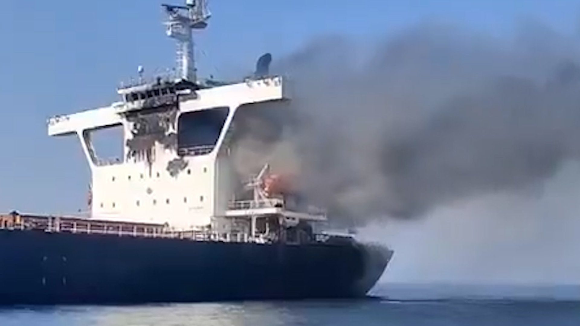 Deadly attack on Indian cargo ship off coast of Oman