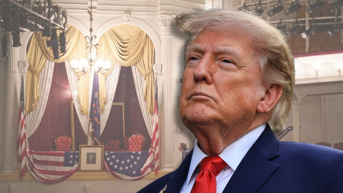 Is Trump adding his name to Ford’s Theatre?
