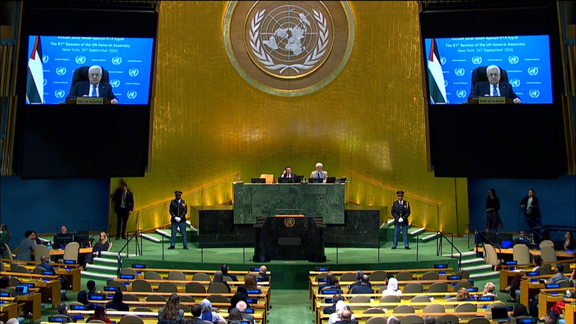Contrasting treatment of Israel and Palestine on display at the UN