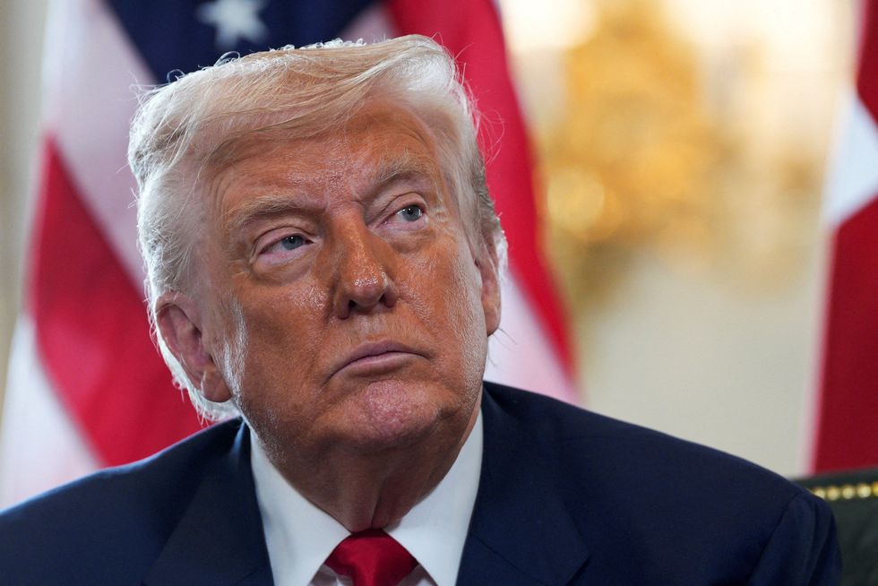 Trump swallows his pride and bites his tongue as Republicans trash his agenda to survive