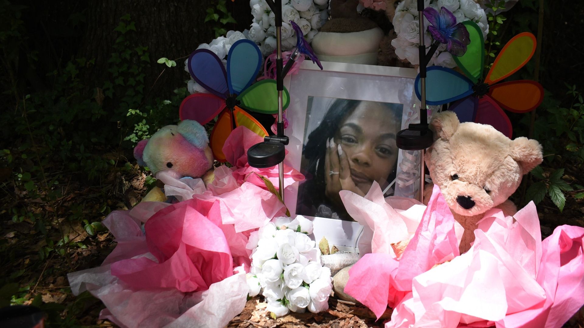 Hanging of black woman in tree ‘staged’ after she was killed in drug dispute, US police say