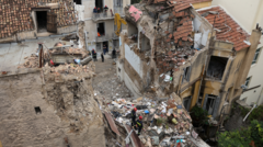 British national among six dead in building explosion close to Acropolis in Athens