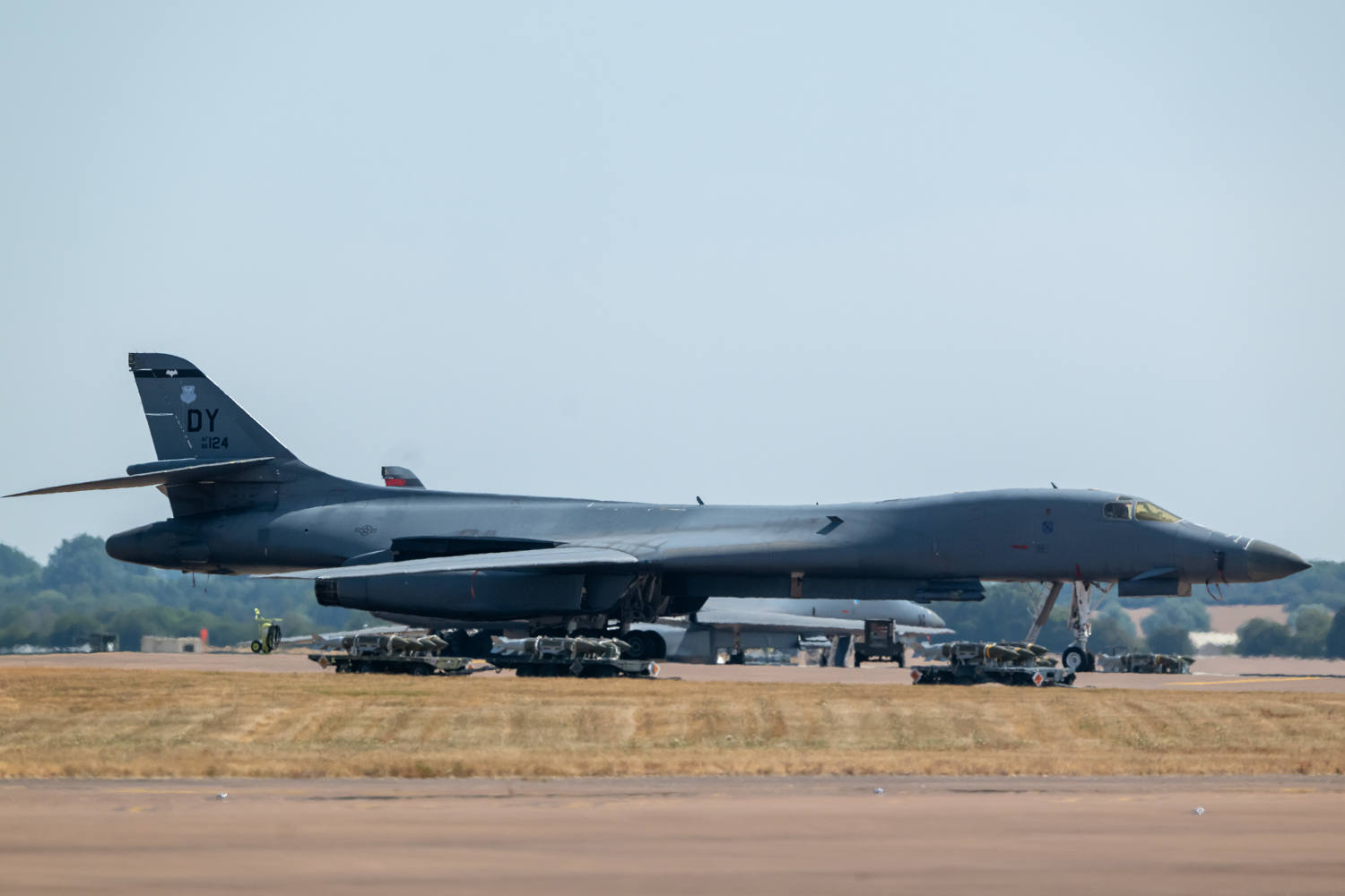 Men arrested on suspicion of explosives offenses near U.S. air base in Britain as vehicles searched