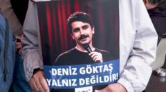 Stand-up comic released after being convicted of insulting Erdoğan