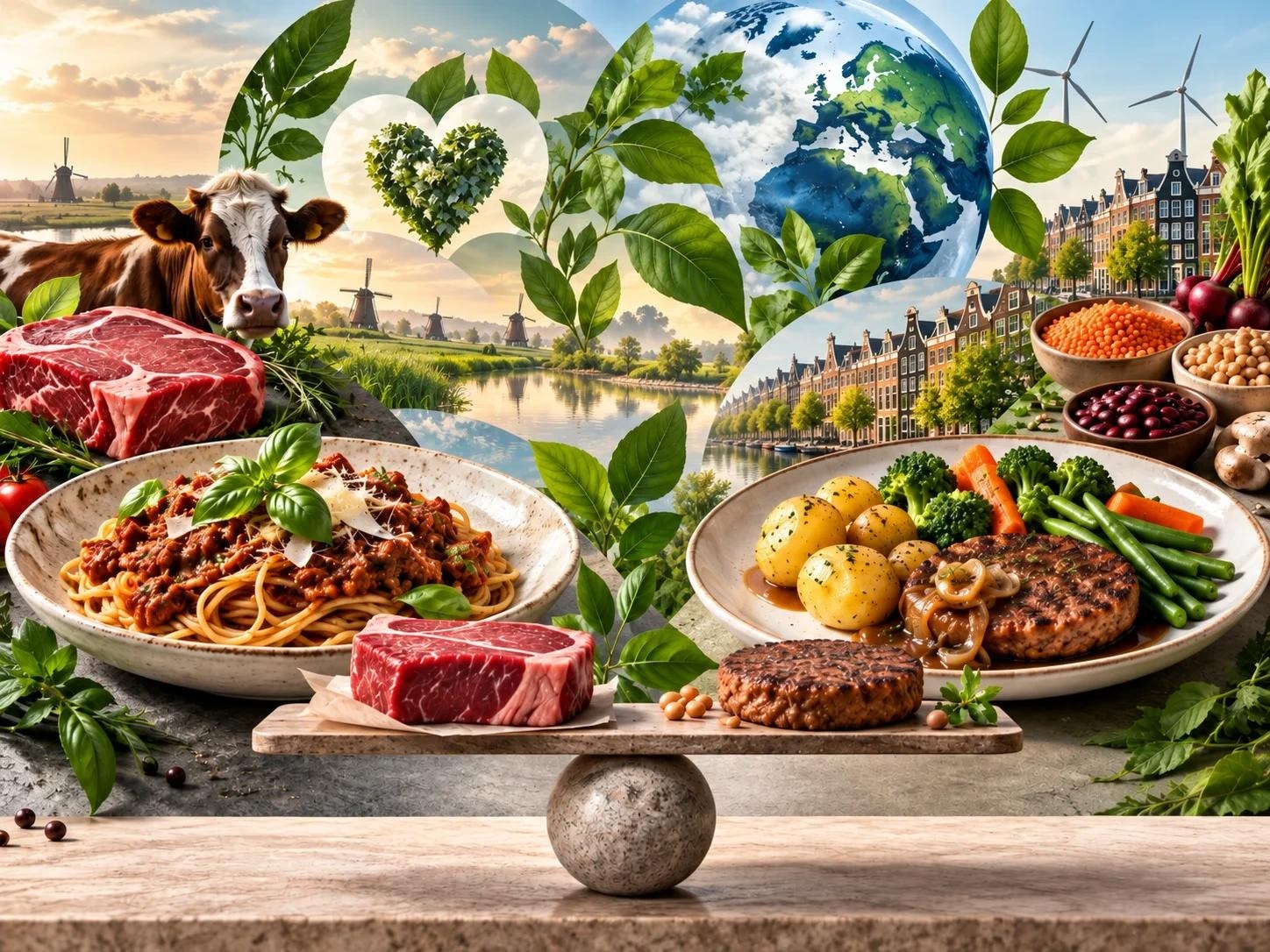 Shoppers valued healthier, greener foods, but still chose meat