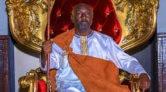 Journalist crowned king in Uganda after bitter succession dispute