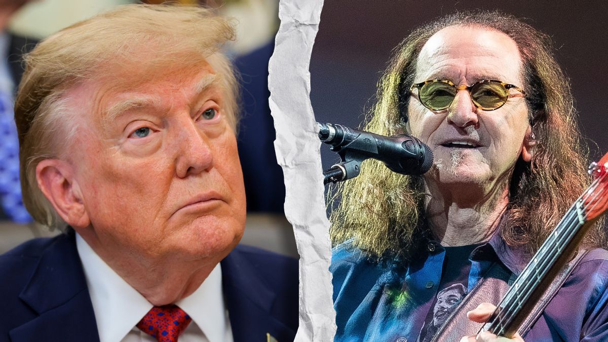 Did Trump ban people from listening to Canadian band Rush amid trade war?