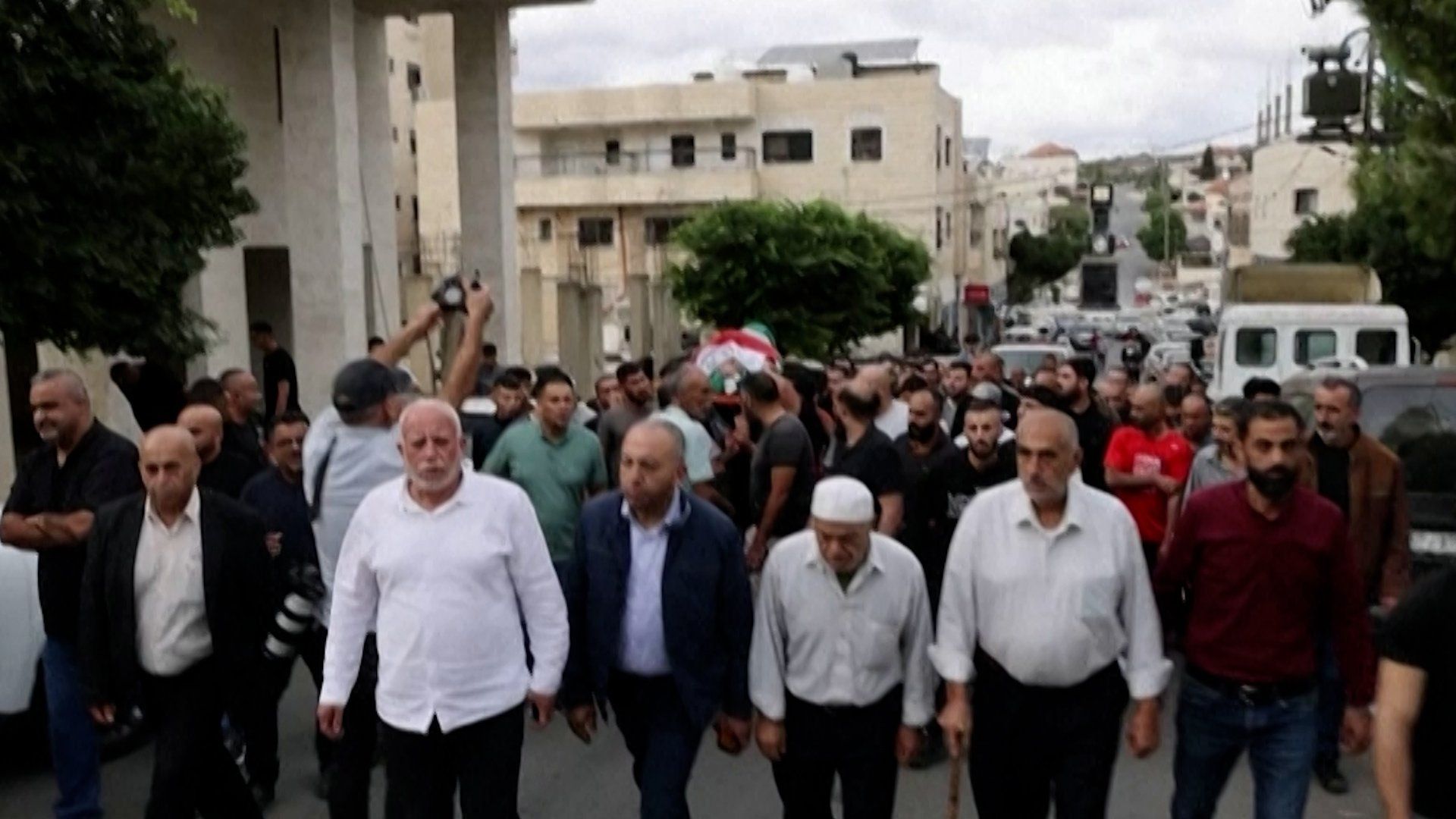 Funeral held for Palestinian man killed in the occupied West Bank