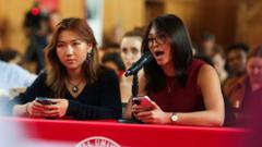 ‘Ashamed’: Cornell students gather to voice anger over alleged gang rape