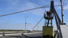 Russia hits second major bridge in Ukraine’s capital Kyiv