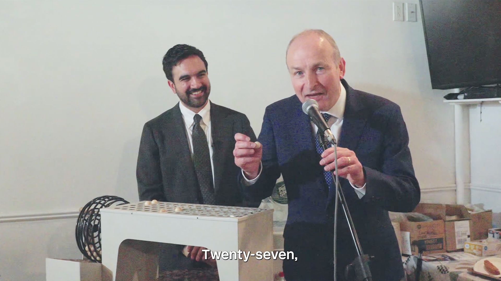 Mamdani, Irish PM play bingo, ‘split the G’ in New York