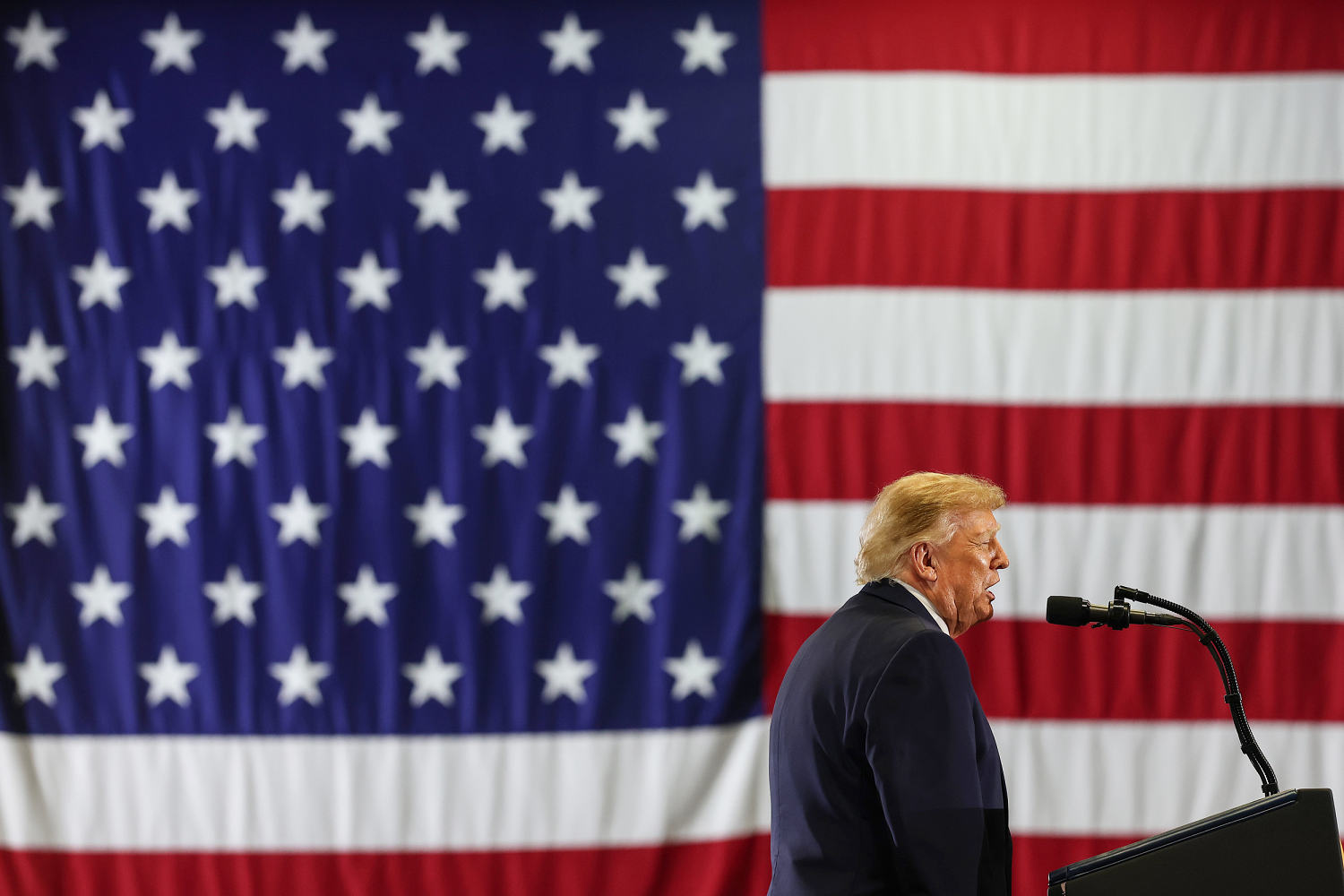 Trump, campaigning in Ohio, says the midterms will bring a ‘big surprise’