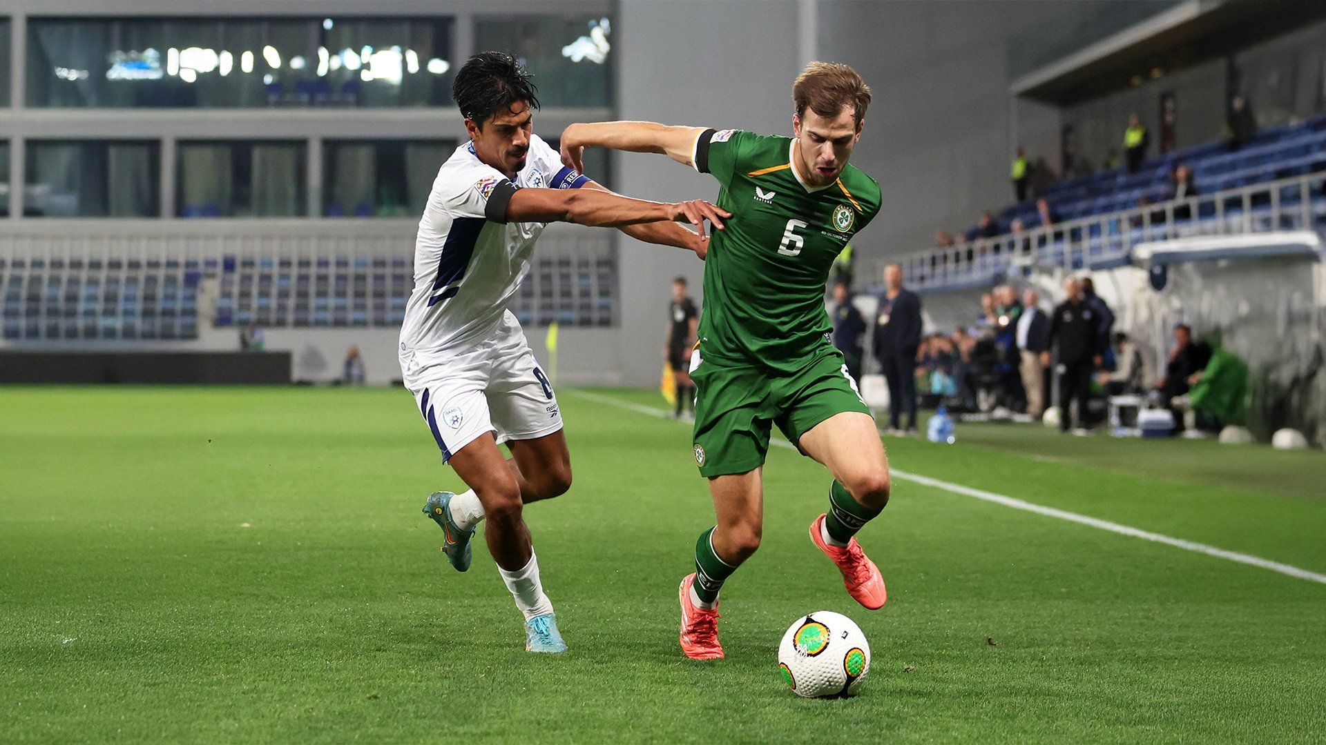 Spitting allegations as Ireland and Israel fight out ill-tempered draw