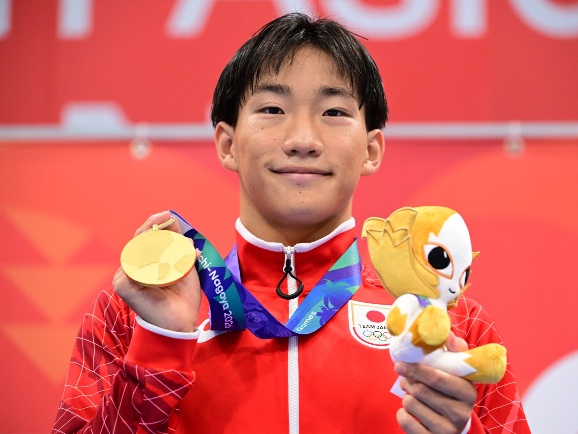 Who were the top teen athletes at the Asian Games?