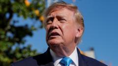 Trump says ‘threat’ led US to pull bombers from RAF Fairford