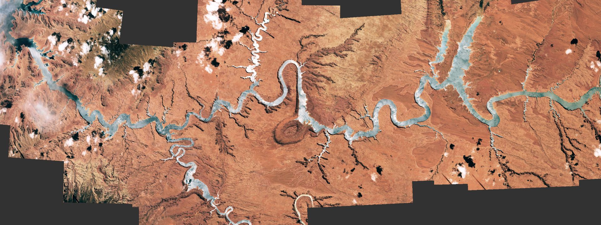 Lost ‘heart’ of the Colorado River shines like a silver serpent in Utah