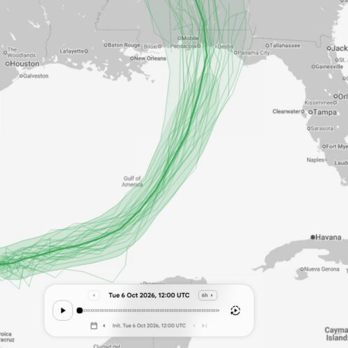 It looks like the Atlantic storm season may finally produce a hurricane