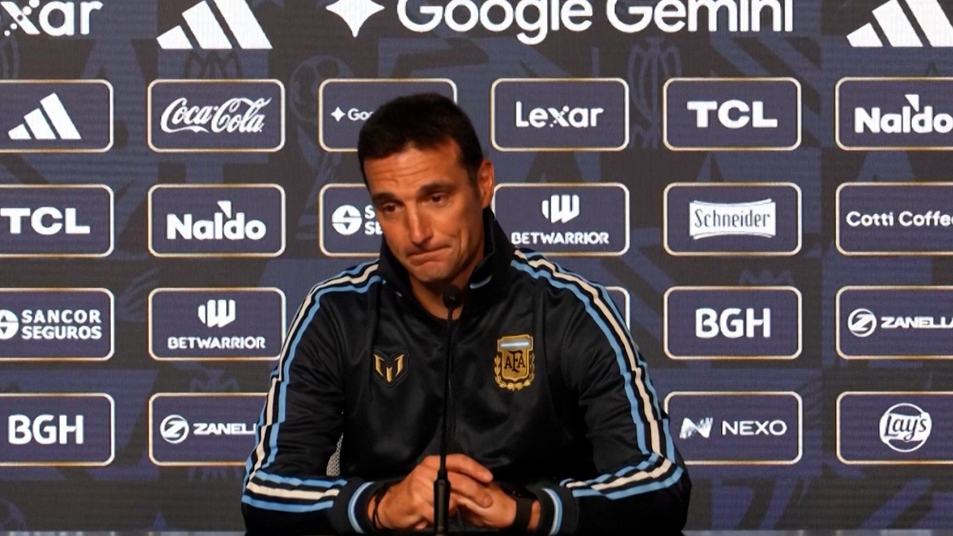 Head coach Scaloni’s emotional farewell to ‘irreplaceable’ Messi