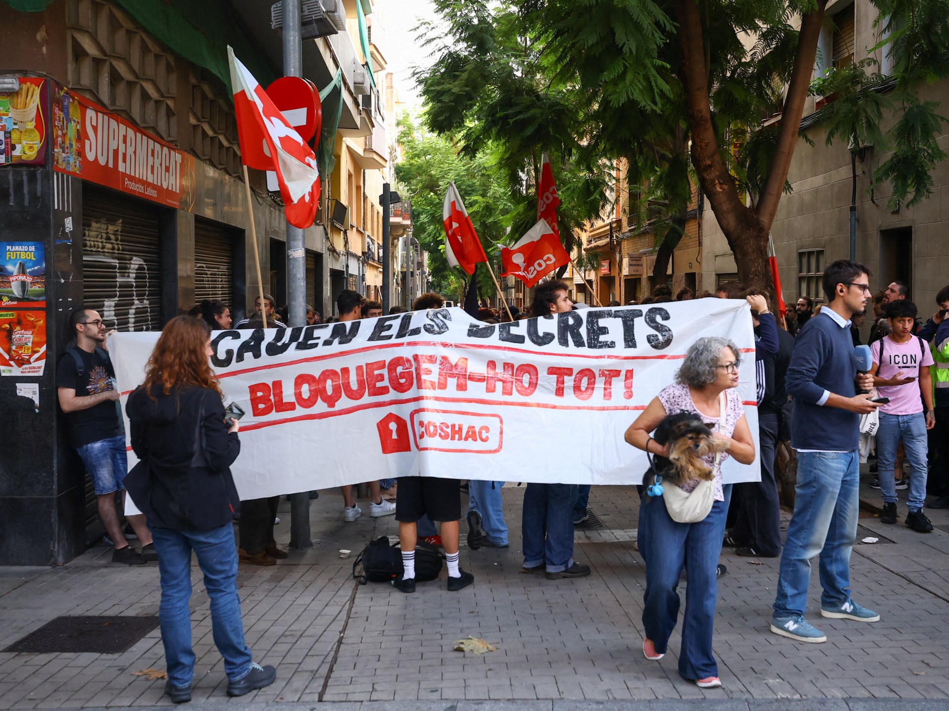 Spanish unions call general strike over housing before snap election