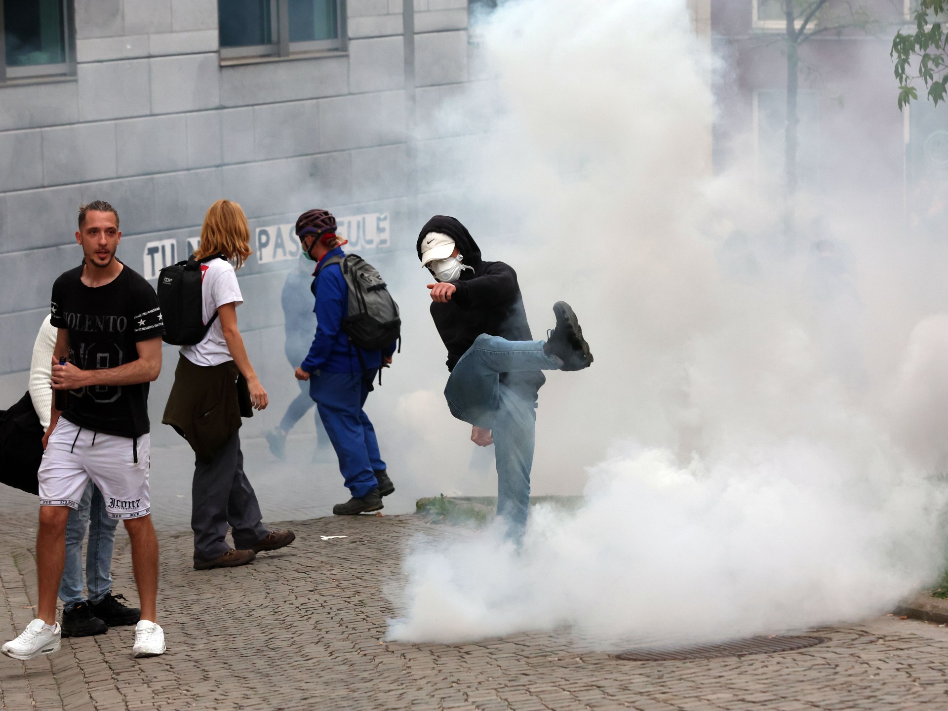 Over 100 arrested in Belgium student protests over education costs