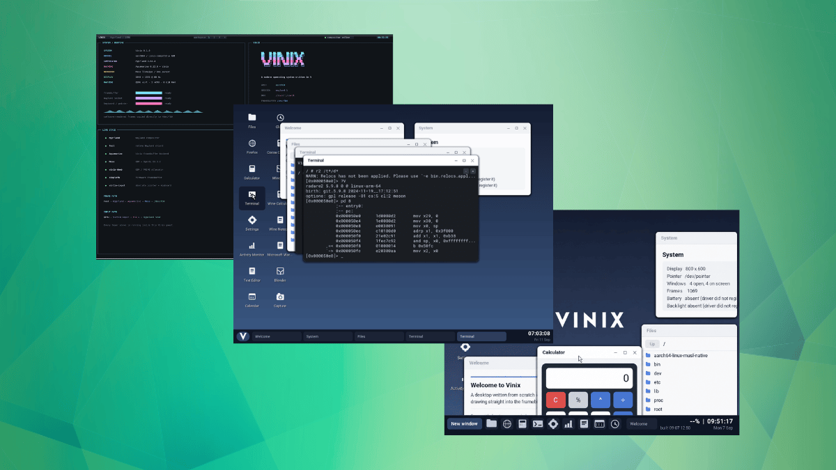 Vinix is Not a Linux Distro, But it Can Run Games, Docker, and QEMU