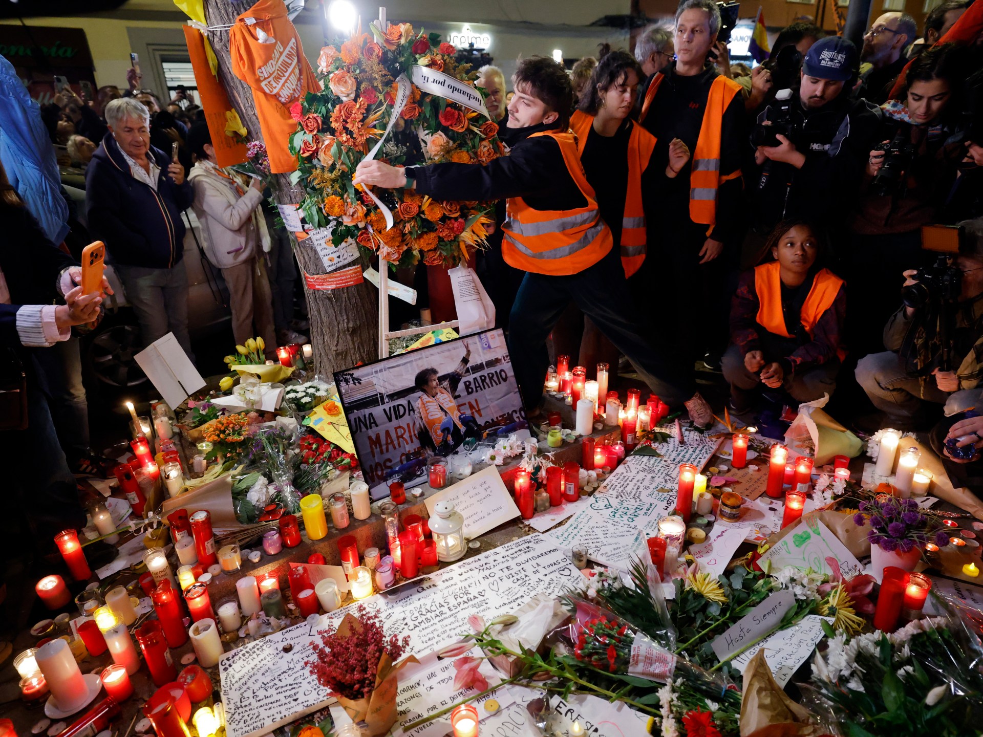 Protests, debate follow death of Maricarmen, 87, Spain protest symbol