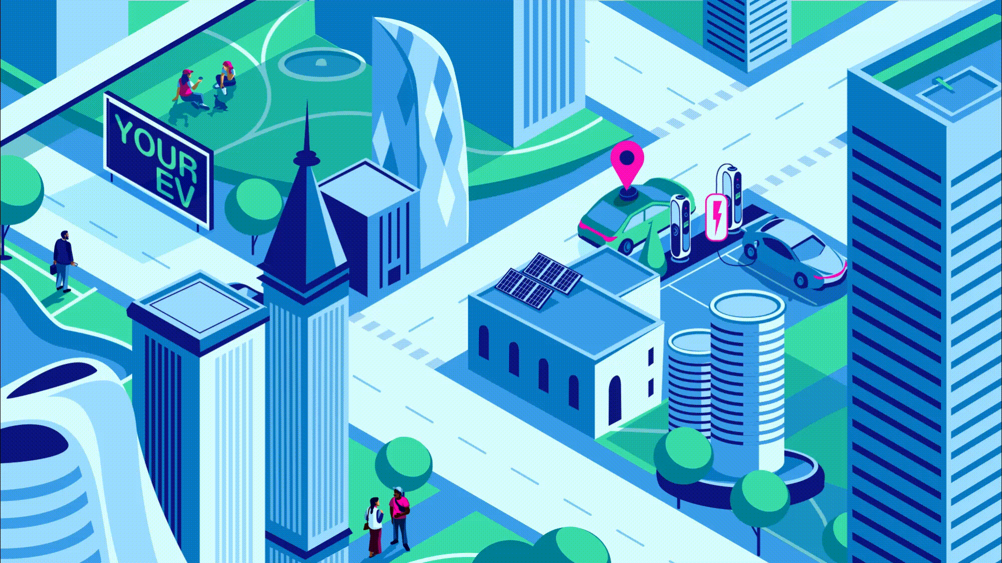 Self-driving, solar-powered cars that talk to each other? What vehicles might look like in 10 years.