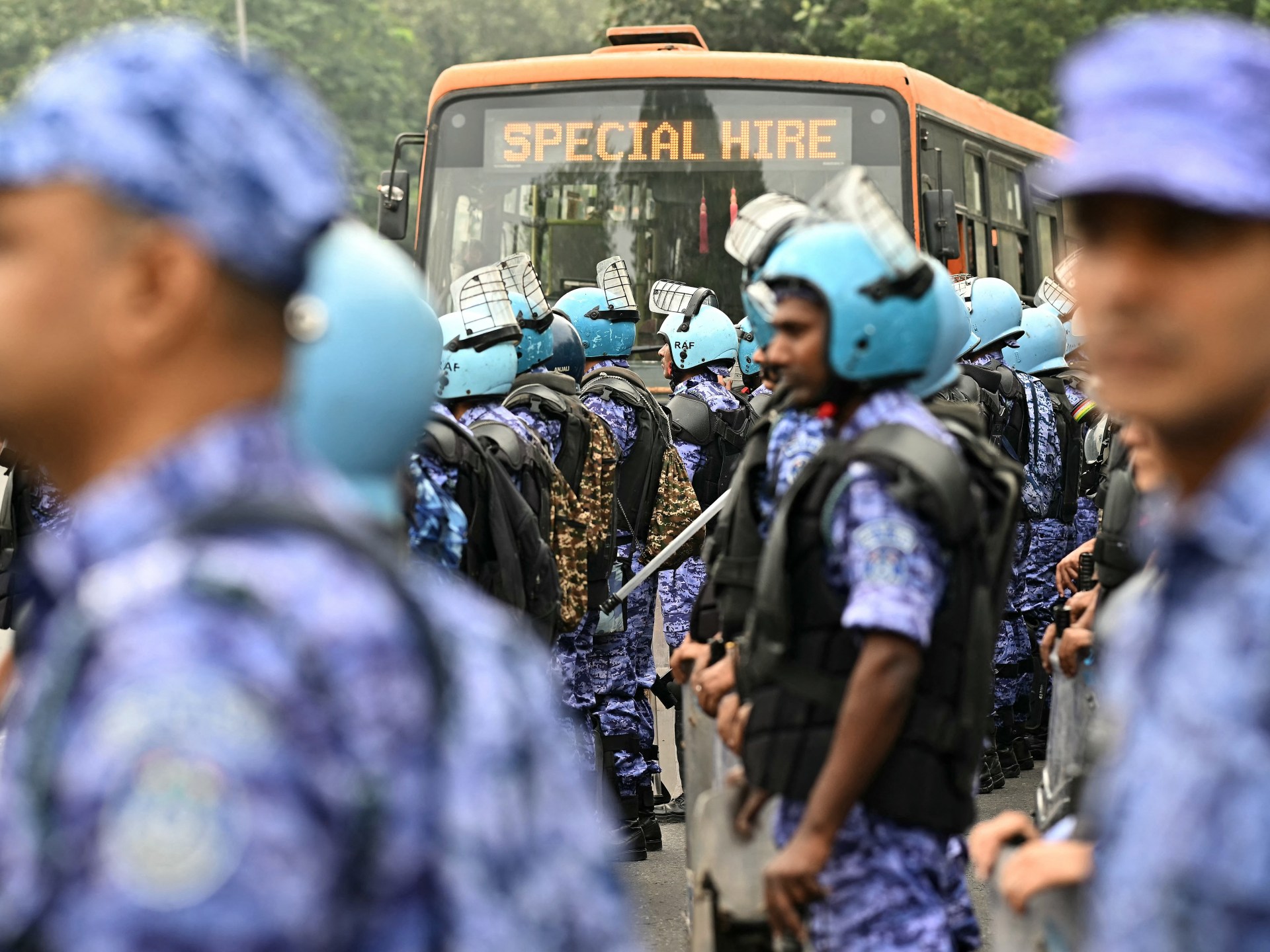 India protest live: ‘Cockroach’ leaders detained; New Delhi in lockdown