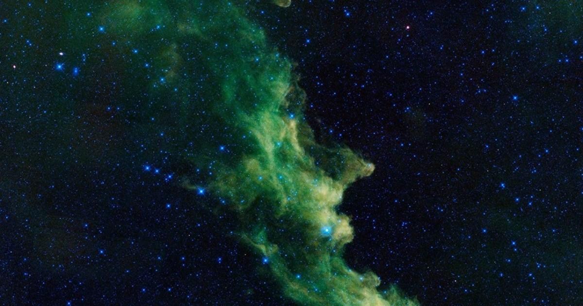 Nasa shares image of spooky ‘witch head’ spotted lurking in deep space