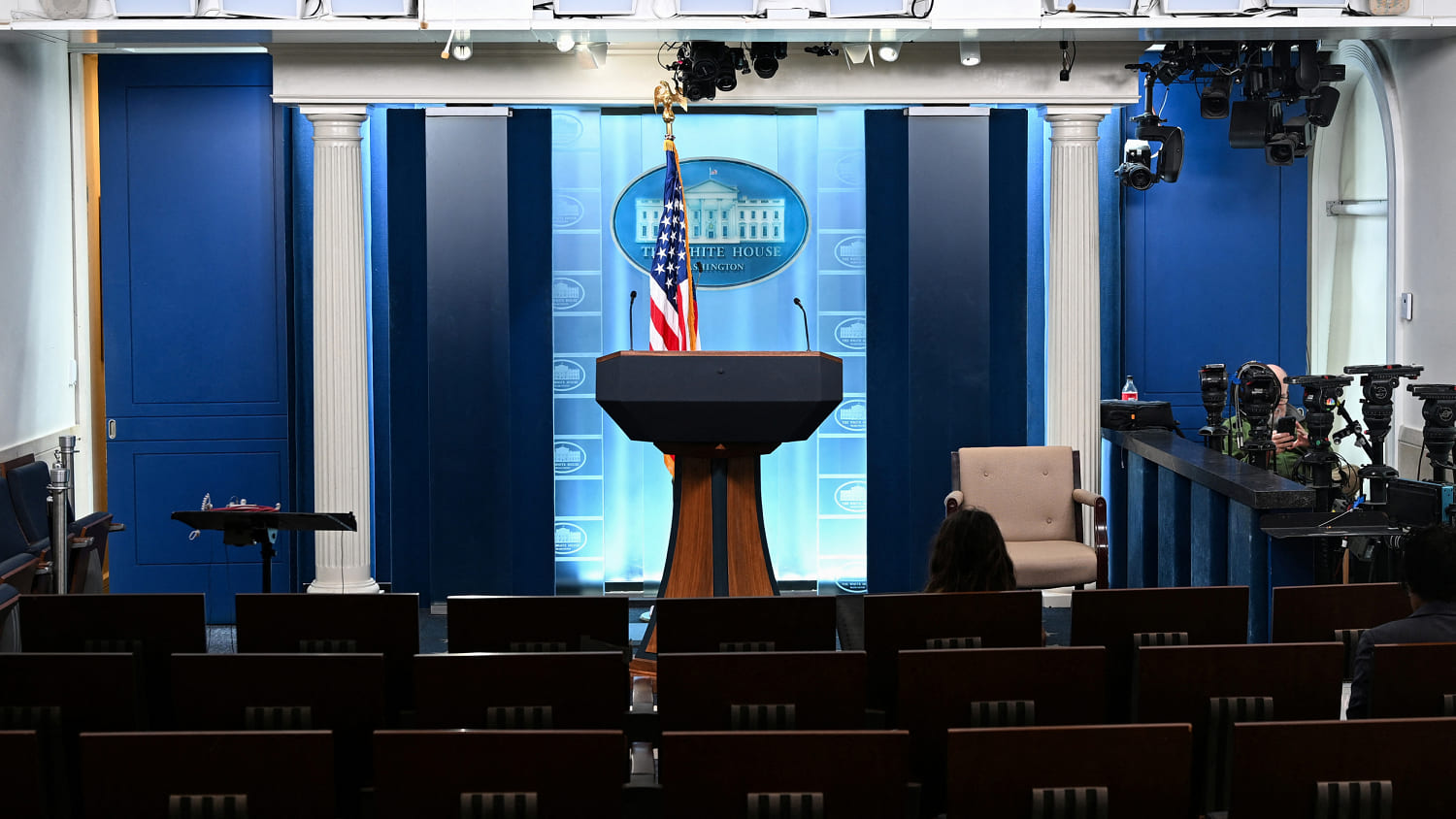Justice Department investigating major TV networks over suspending pool coverage of Trump