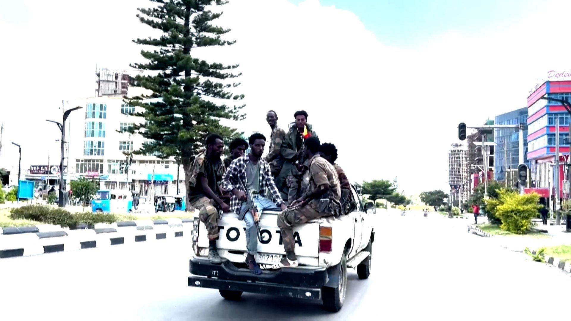 Ethiopian troops enter Adigrat in Tigray, near the Eritrean border