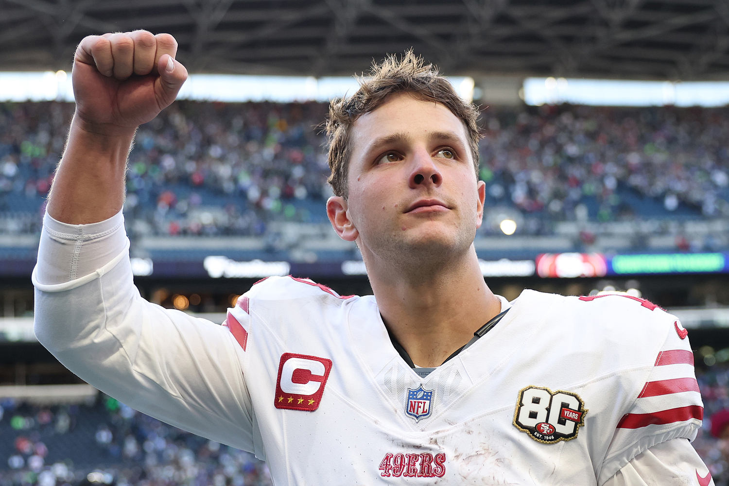 The 49ers look like the NFL’s best team after surviving a heavyweight fight