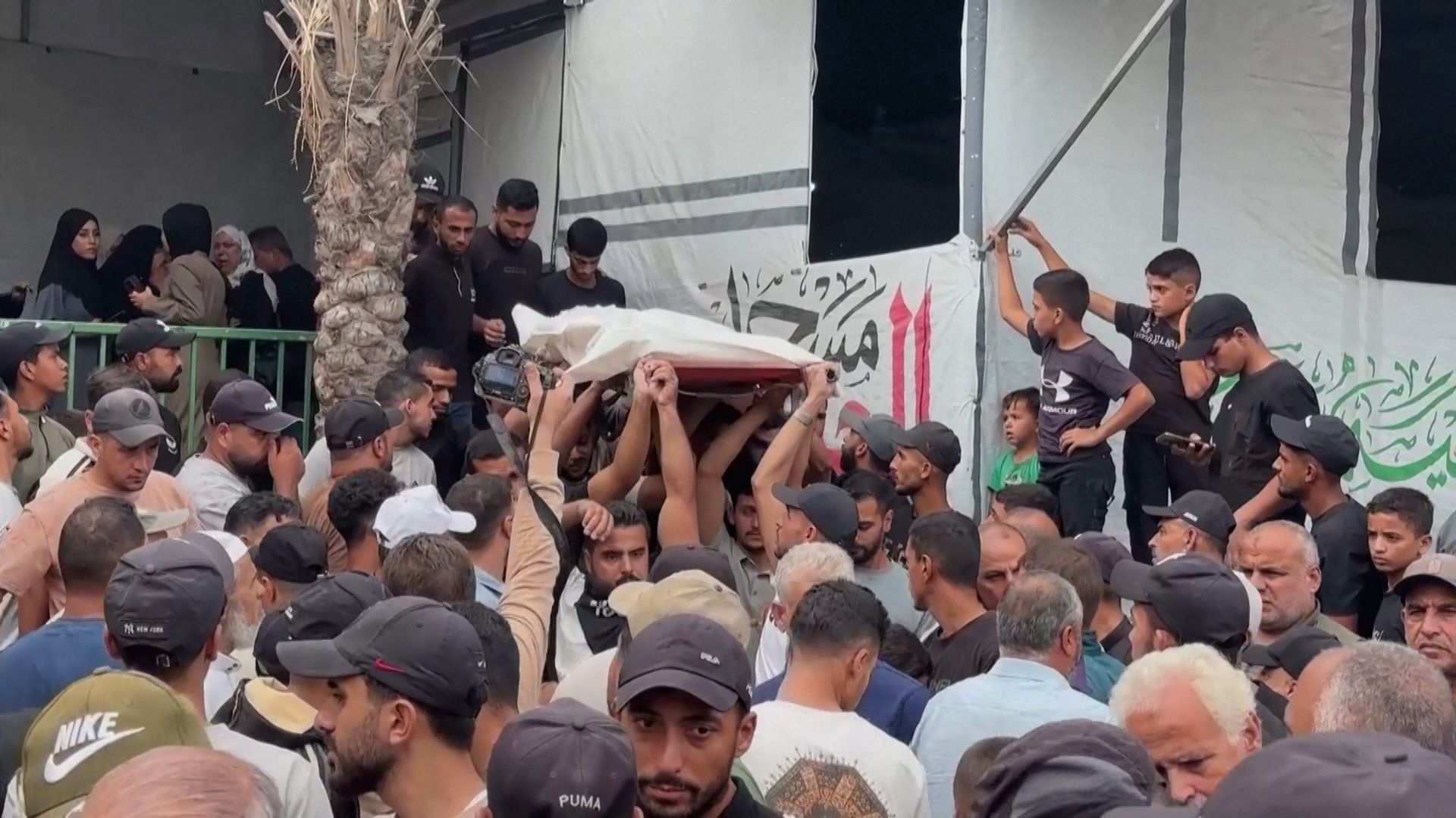 Israeli strike on tent in Gaza’s Khan Younis kills three